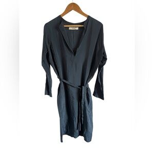 Humanoid Grey Silky Dress, size small